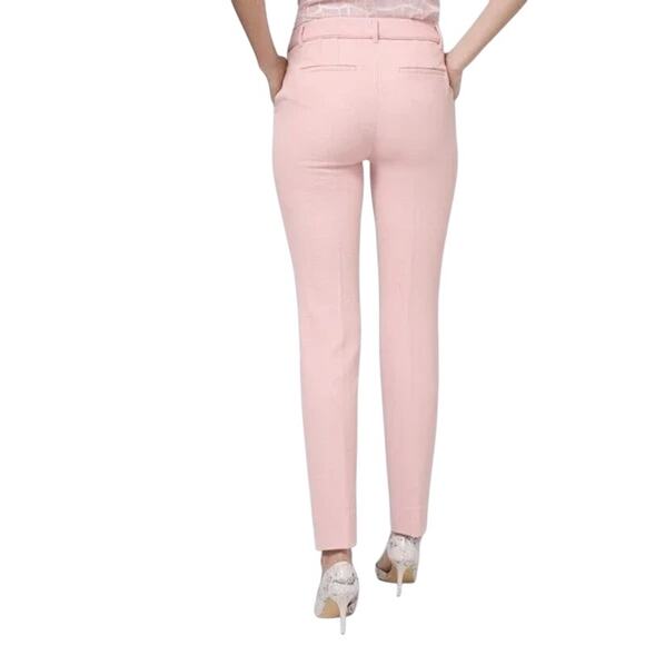 WHBM "Goddess" Pink Luxe Suiting Slim Pants Size 2 💖💼🌸 - Picture 3 of 14